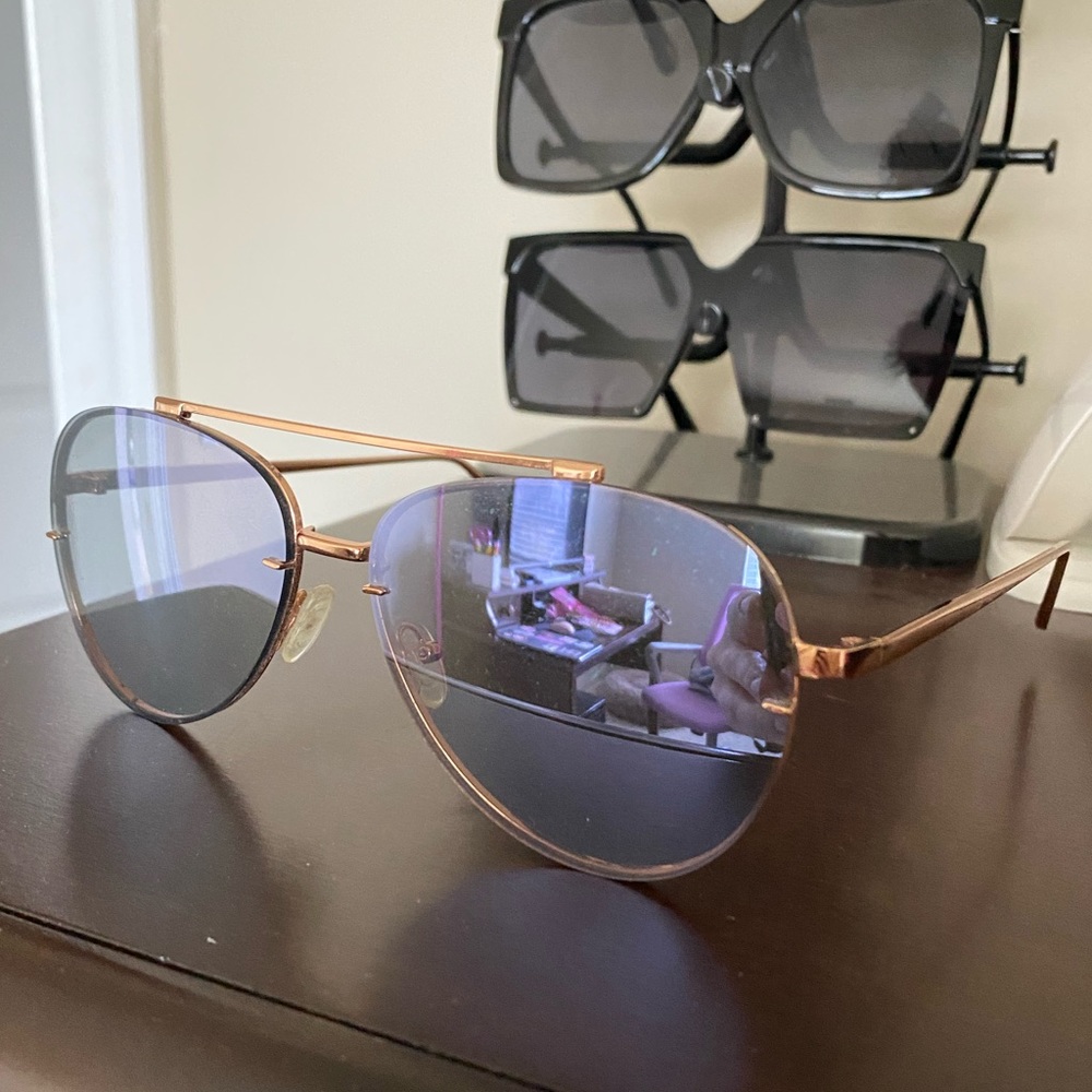 Blue Tinted Aviators